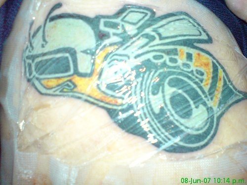 tatouage voiture 1038