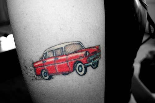 tatouage voiture 1063