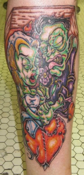 tatouage zombie 1067