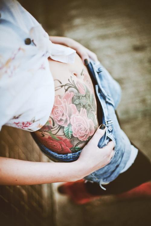 tatouage abdomen 54