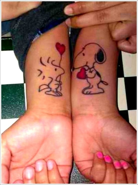 tatouage amour 55