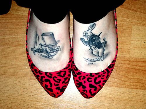 tatouage coup de pied 04