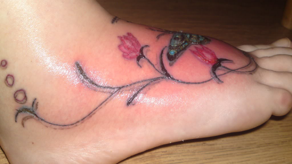 tatouage coup de pied 40