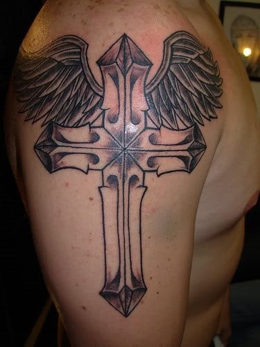 tatouage croix 37