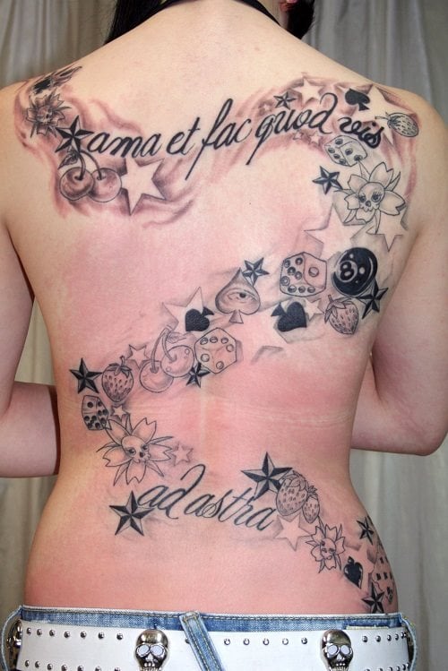 tatouage dos 46