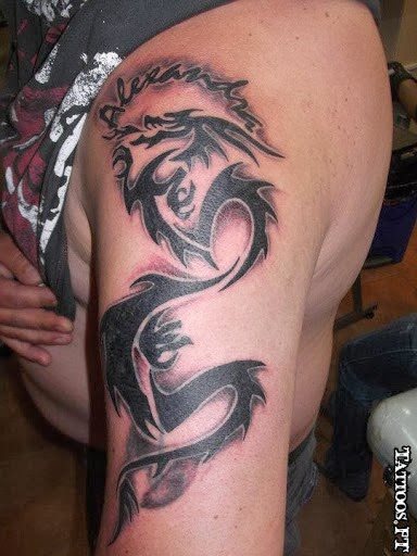 tatouage dragon 51
