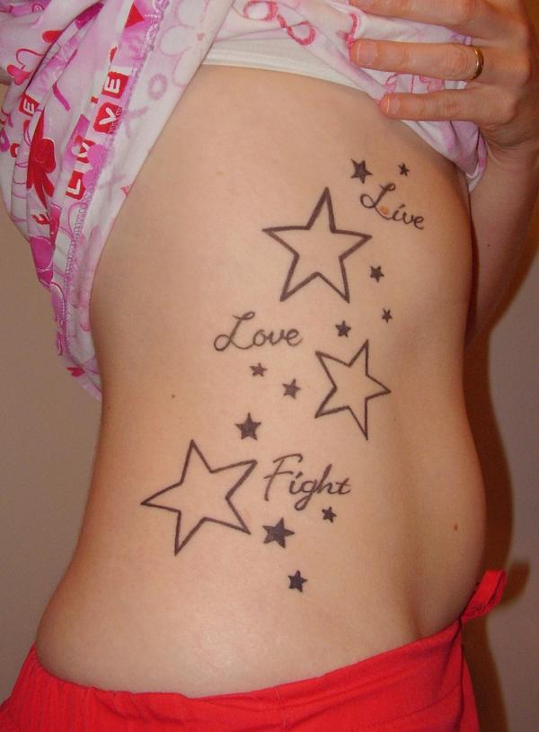 tatouage etoile 10