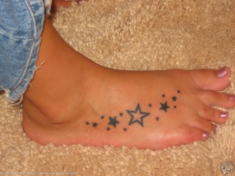 tatouage etoile 38