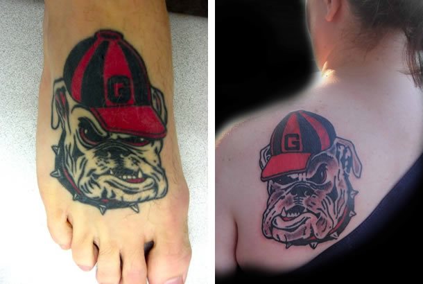 tatouage football 24