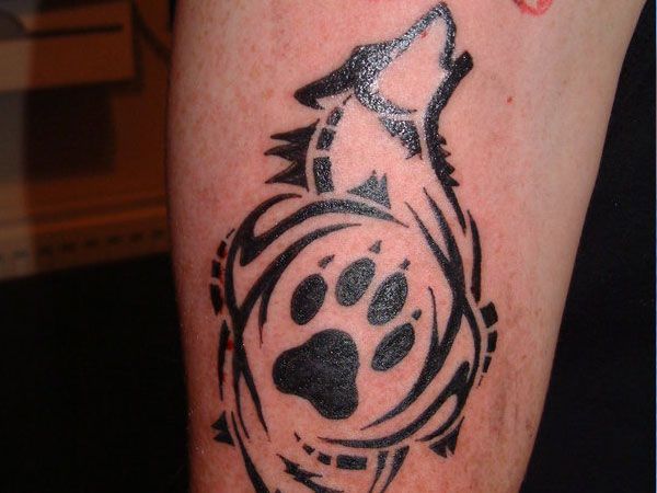 tatouage loup 22