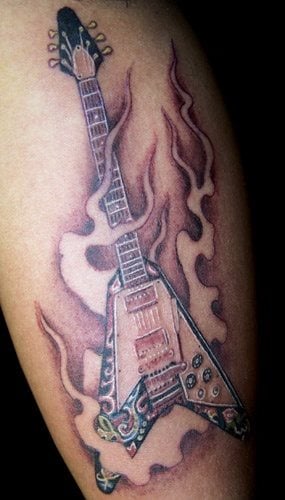 tatouage musique 12