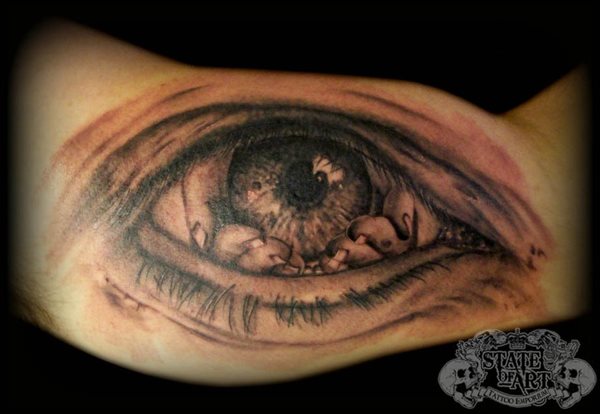 tatouage oeil 15