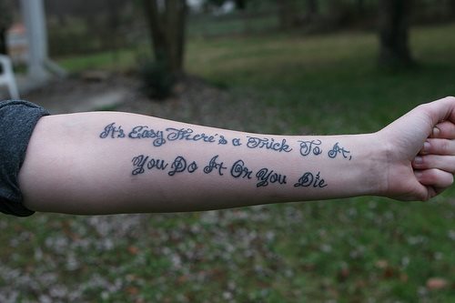 tatouage phrase 32