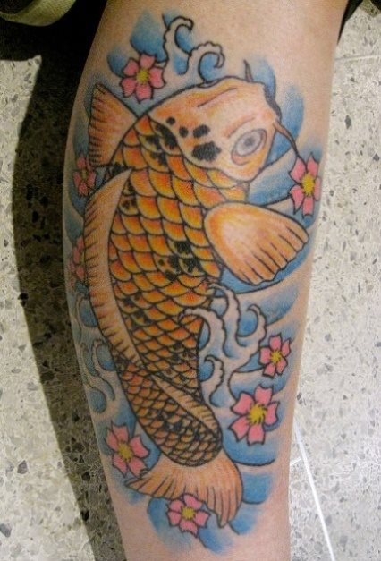 tatouage poisson 12