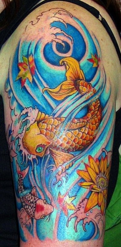 tatouage poisson 20