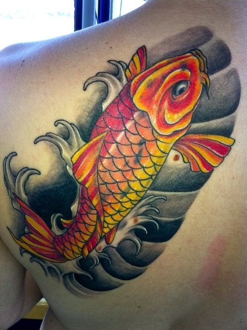 tatouage poisson 26