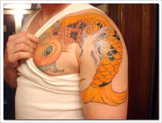 tatouage poisson 39