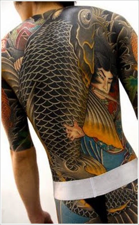 tatouage poisson 42