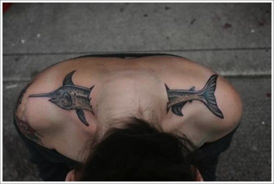 tatouage poisson 47