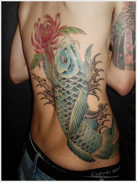 tatouage poisson 48