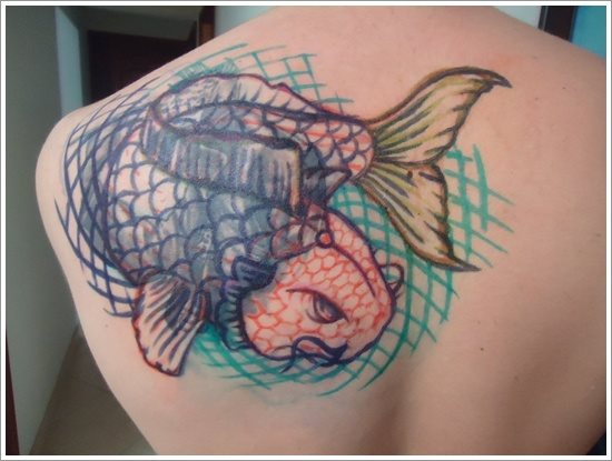 tatouage poisson 49