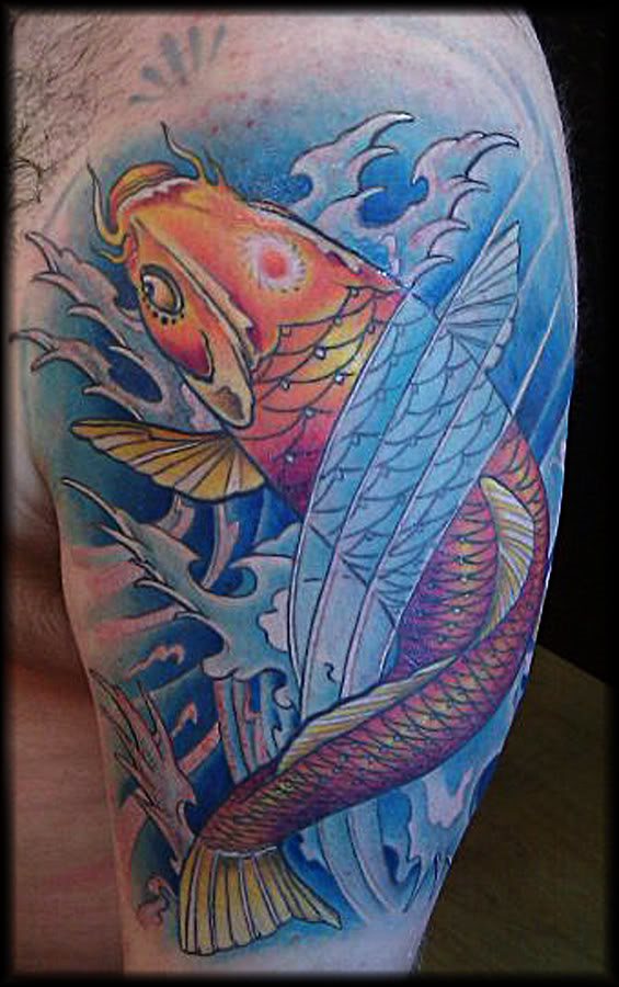 tatouage poisson 51