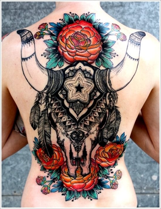 tatouage taureau 24