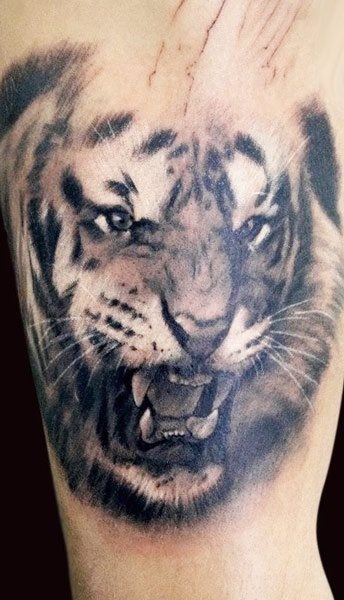 tatouage tigre 10