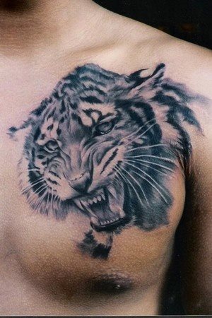 tatouage tigre 23