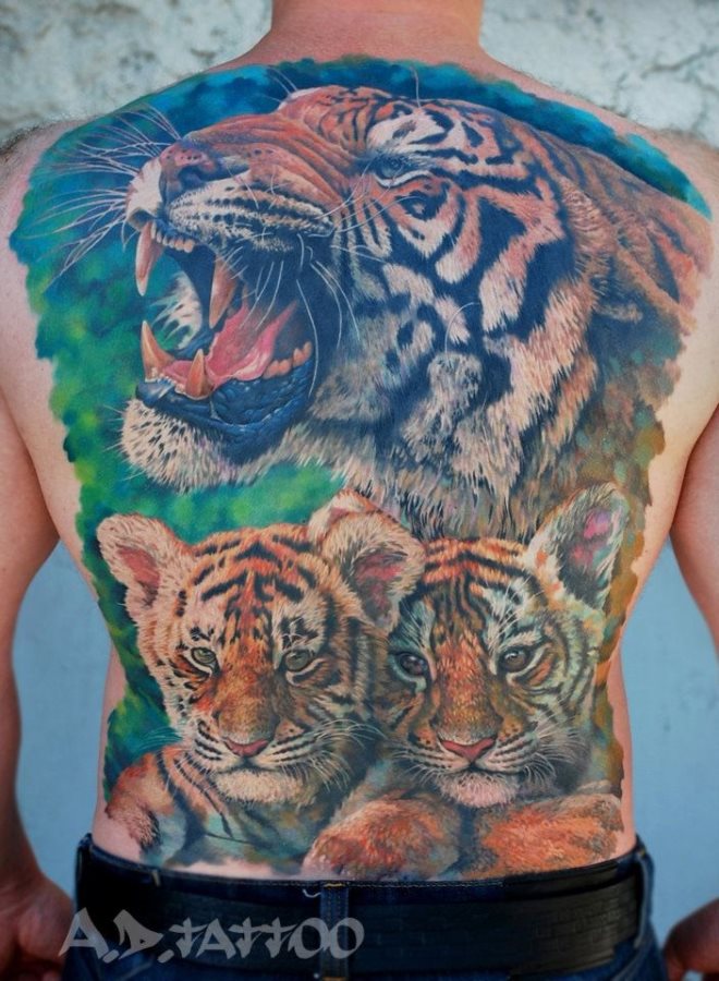 tatouage tigre 27