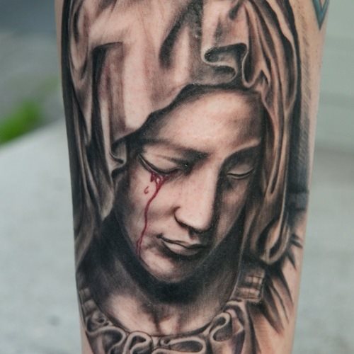 tatouage vierge 16