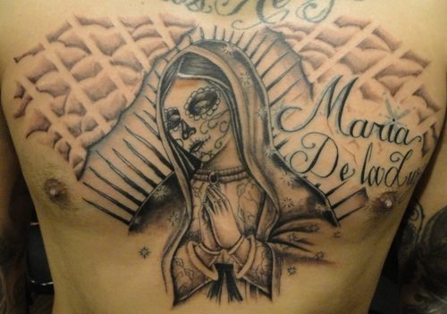 tatouage vierge 23