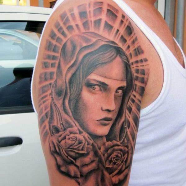 tatouage vierge 43