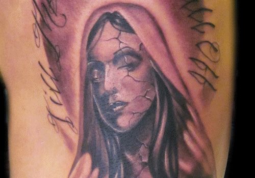 tatouage vierge 48