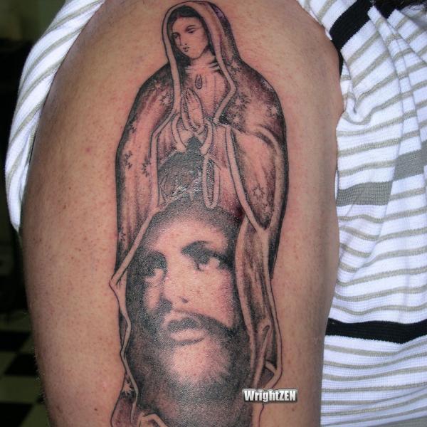 tatouage vierge 49