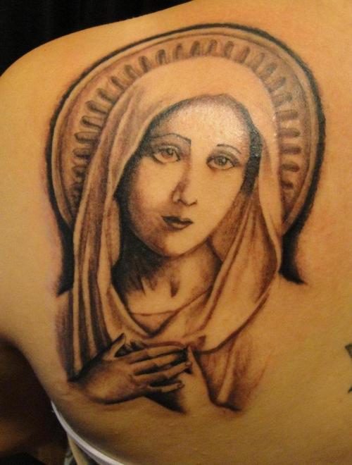 tatouage vierge 54