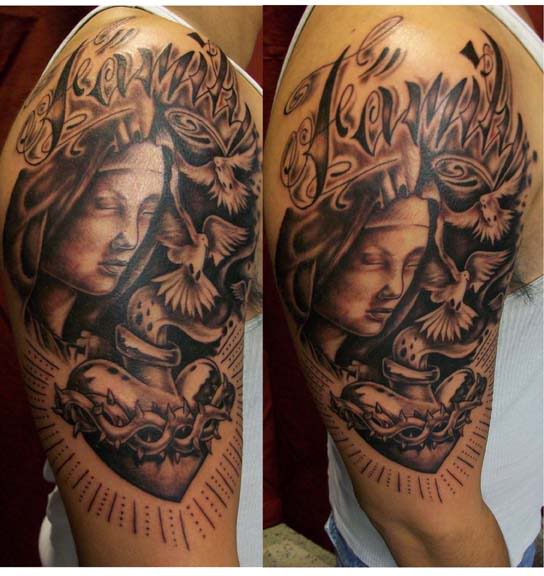 tatouage vierge 59