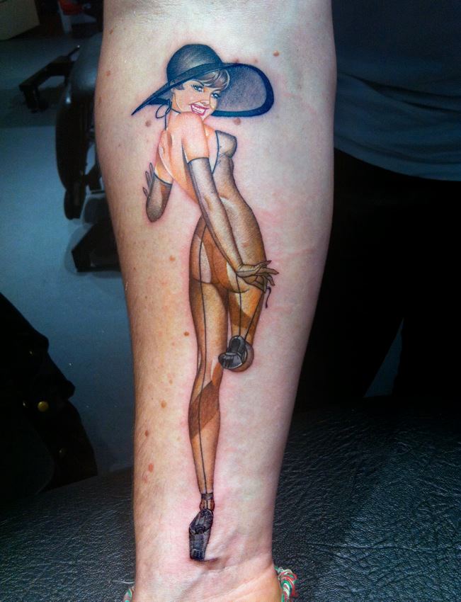 Que symbolise un tatouage de Pin-up ?