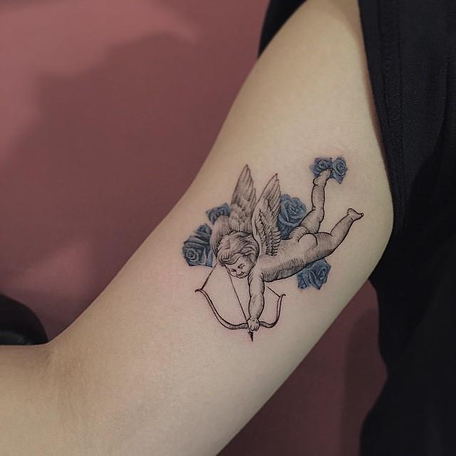 76 Tatouages d'anges : Galerie de dessins