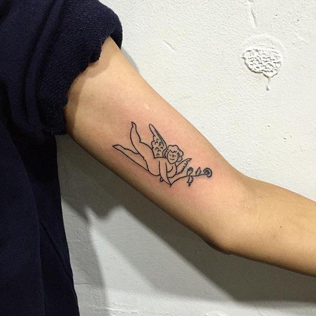 tatouage ange 69