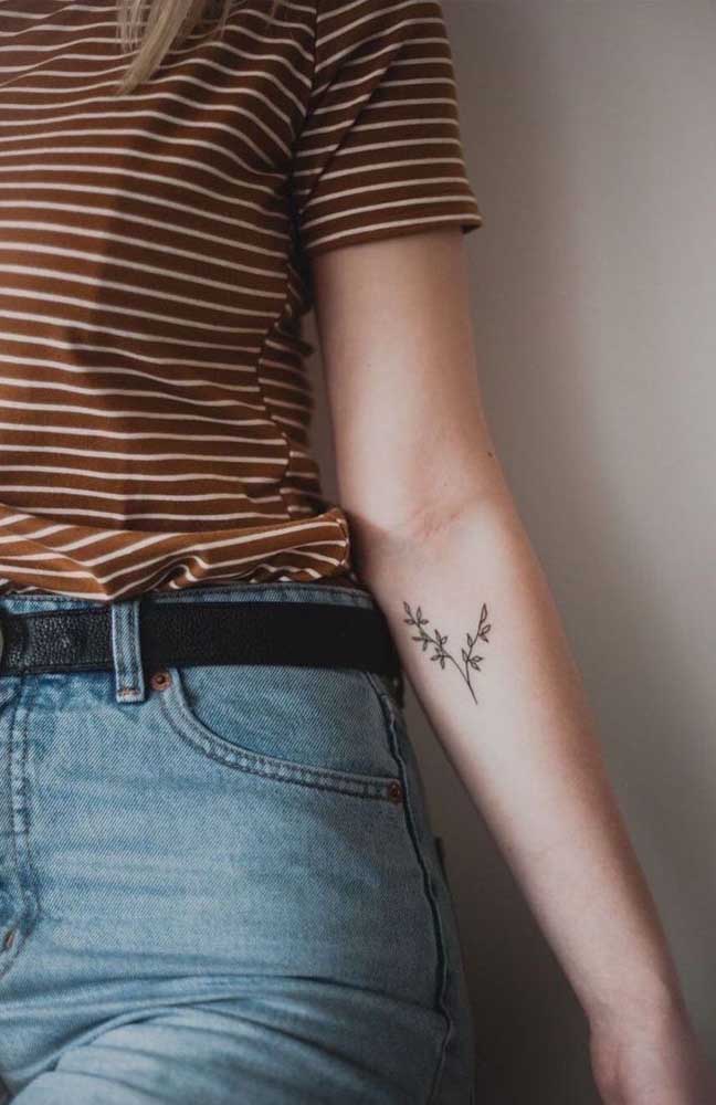 88 Tatouages minimalistes sur l'avant-bras