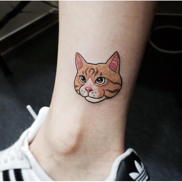 tatouage chat 43