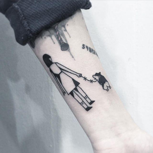 Tatouages de chien (pour les FEMMES) : 60 dessins HD