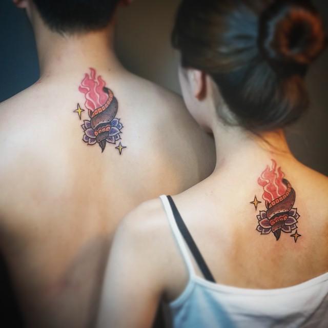 tatouage couple 11