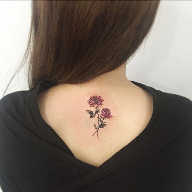 Tatouages sur le dos pour femme : Galerie de dessins