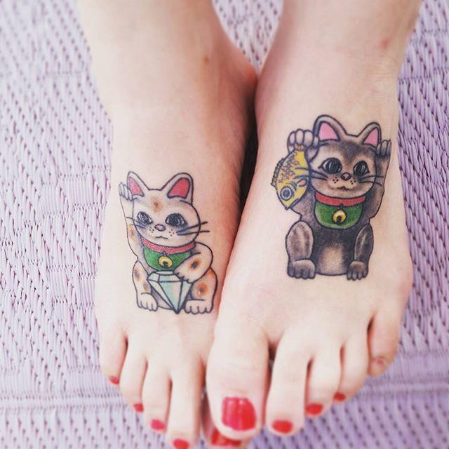 tatouage pied 101