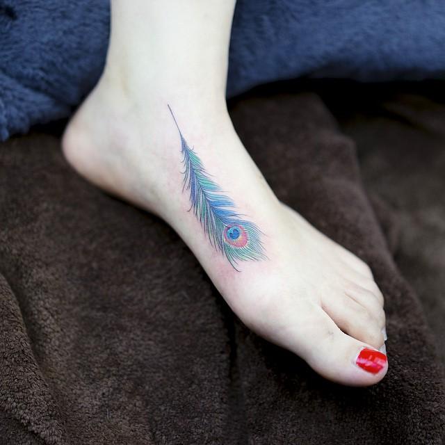 tatouage pied 41