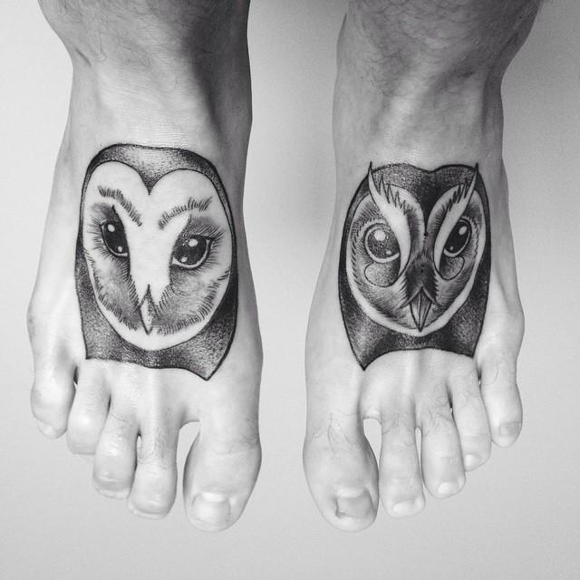 tatouage pied 71