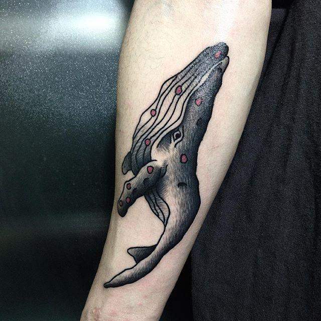 tatouage baleine 65