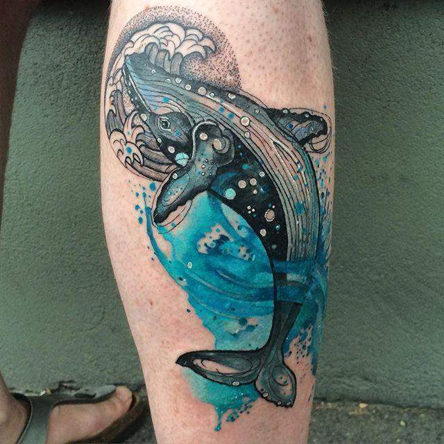 tatouage baleine 99